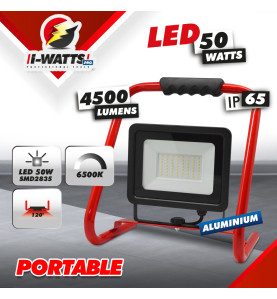 Projecteur led de chantier 50W - I-Watts Pro
