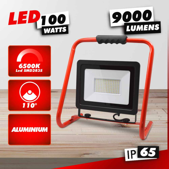Projecteur led de chantier 100W - I-Watts Pro