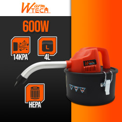 Vide cendres 600W 4L  - Warm Tech