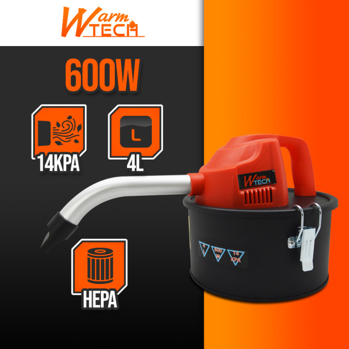 Vide cendres 600W 4L  - Warm Tech