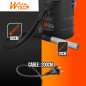 Vide cendres 800W 15L avec soufflerie - Warm Tech