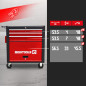 Servante d'atelier 3 tiroirs + espace de rangement + accessoires - Movitools