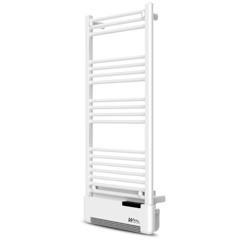 Radiateur sèche serviettes avec fluide 750W + soufflerie 1000W - Warm Tech