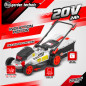 Tondeuse et coupe bordures rechargeables 20V max + 2 batteries - Elem Garden.