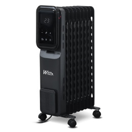 Radiateur bain d'huile 2000W 9 élements avec display Led -  Warm Tech