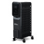 Radiateur bain d'huile 2000W 9 élements avec display Led -  Warm Tech