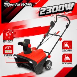 Déneigeuse électrique 2300 W - 50 cm - Elem Garden Technic