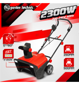 Déneigeuse électrique 2300 W - 50 cm - Elem Garden Technic