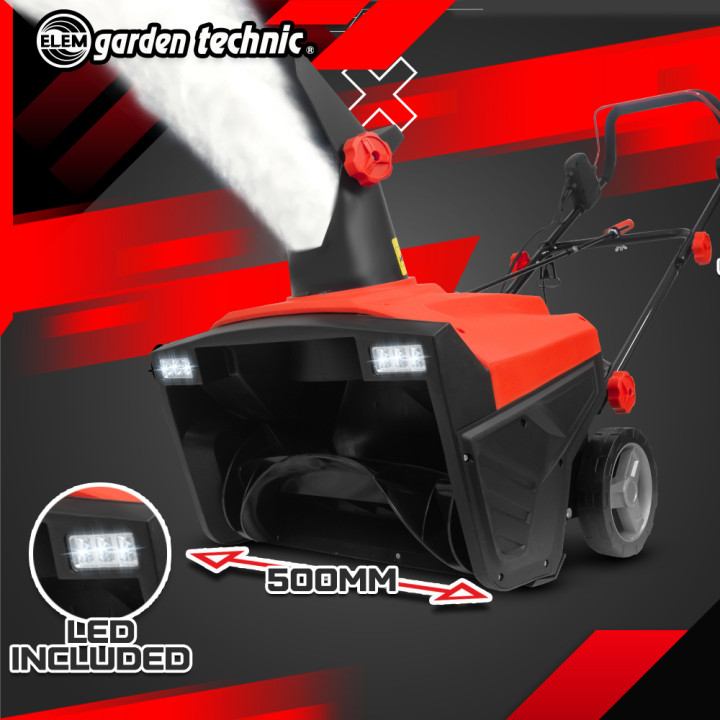 Déneigeuse électrique 2300 W - 50 cm - Elem Garden Technic