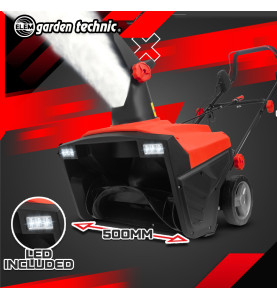 Déneigeuse électrique 2300 W - 50 cm - Elem Garden Technic