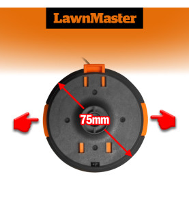Bobine de rechange pour coupe bordures - Lawnmaster