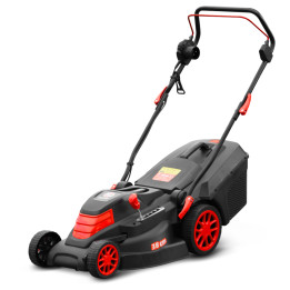Tondeuse à gazon électrique 1600W - 38CM - Elem Garden