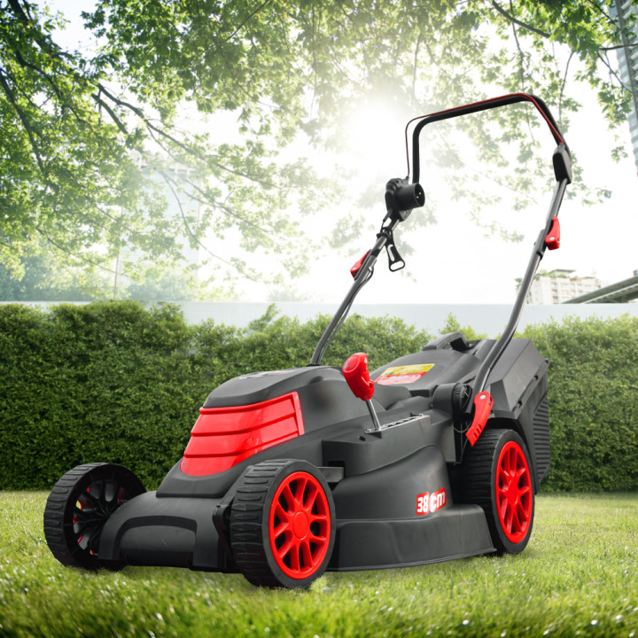 Tondeuse à gazon électrique 1600W - 38CM - Elem Garden