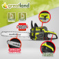 Tronçonneuse thermique 45CC - guide et chaîne Oregon - Greatland