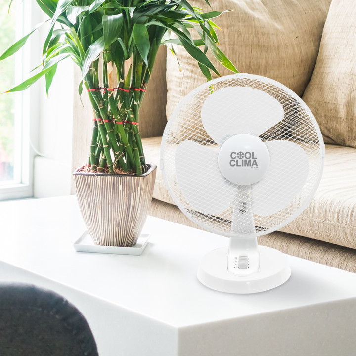 Ventilateur de table 40W - 30cm - 3vitesses