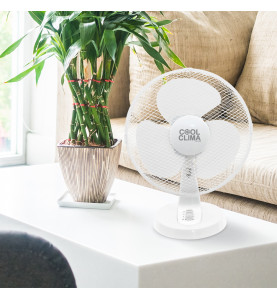 Ventilateur de table 40W - 30cm - 3vitesses