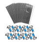 Jeu de 15 lames + vis pour robot tondeuse Lawnmaster