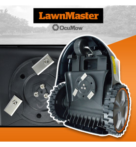 Jeu de 15 lames + vis pour robot tondeuse Lawnmaster