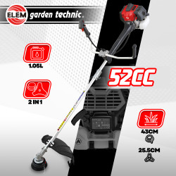 Débroussailleuse thermique 52CC - Lame + bobine