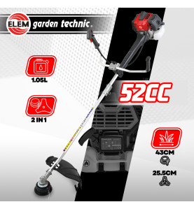 Débroussailleuse thermique 52CC - Lame + bobine