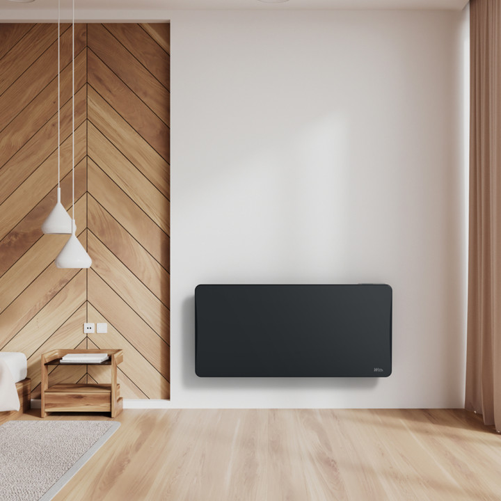 Radiateur inertie céramique 2000 W - IP24 - Fil pilote 6 ordres.