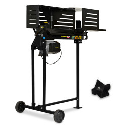Fendeur de bûches horizontal 2200 W - 6 tonnes sur pieds.