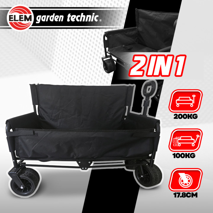 Chariot multifonctions pliable 99x59x51cm