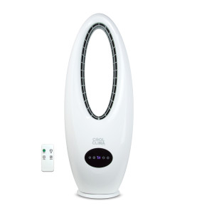 Ventilateur oscillant sans pales 45W avec télécommande