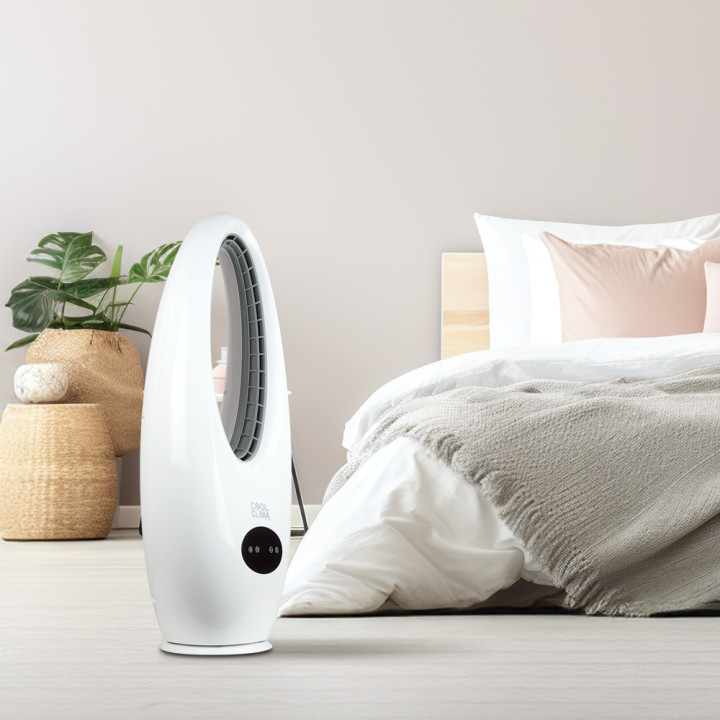 Ventilateur oscillant sans pales 45W avec télécommande