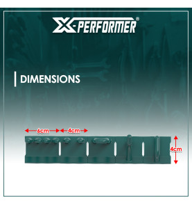 Set de 10 crochets pour le concept rangement X-Performer