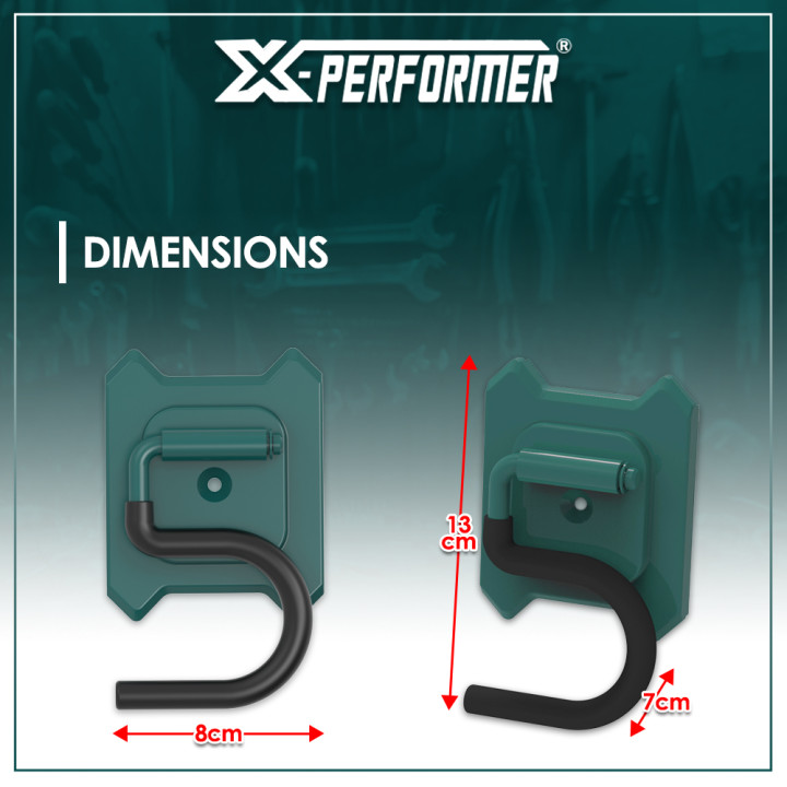 Crochet en S compatible avec le concept rangement X-Performer