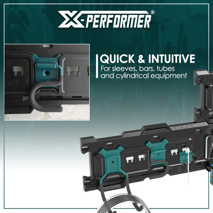 Crochet en S compatible avec le concept rangement X-Performer