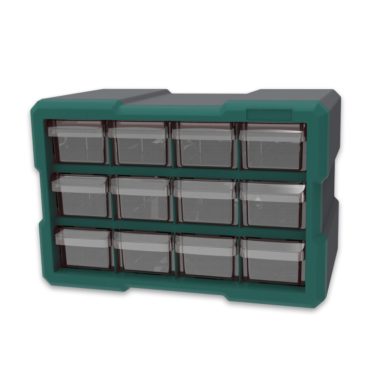 Organiseur 12 compartiments compatible avec le concept rangement X-Performer