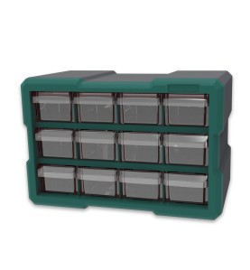 Organiseur 12 compartiments compatible avec le concept rangement X-Performer
