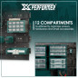 Organiseur 12 compartiments compatible avec le concept rangement X-Performer