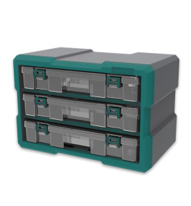 Organisateur 3 compartiments compatible avec le concept rangement X-Performer
