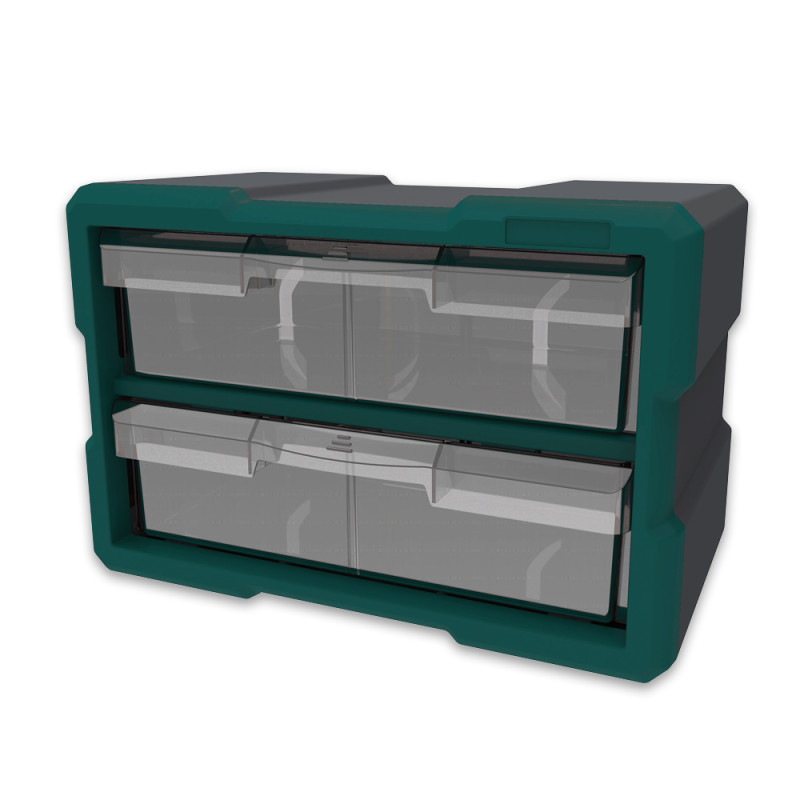 Organiseur 2 compartiments compatible avec le concept rangement X-Performer