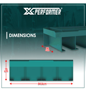 Etagère murale multifonctions compatible avec le concept rangement X-Performer