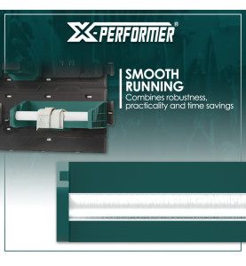 Dévidoir pour rouleau compatible avec le concept rangement X-Performer