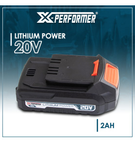 Batterie lithium 20V - 2Ah concept X-Performer