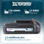 Batterie lithium 20V - 2Ah concept X-Performer
