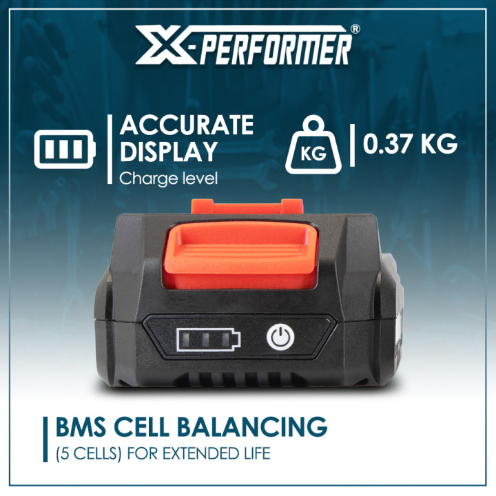 Batterie lithium 20V - 2Ah concept X-Performer