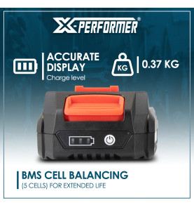 Batterie lithium 20V - 2Ah concept X-Performer