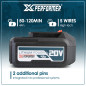 Batterie lithium 20V - 4Ah concept X-Performer