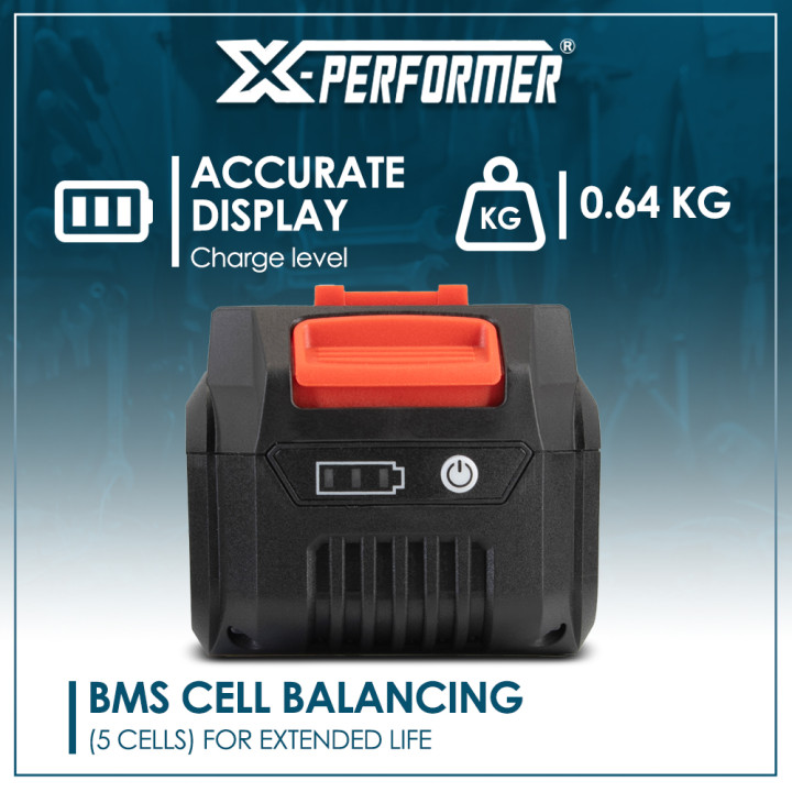 Batterie lithium 20V - 4Ah concept X-Performer