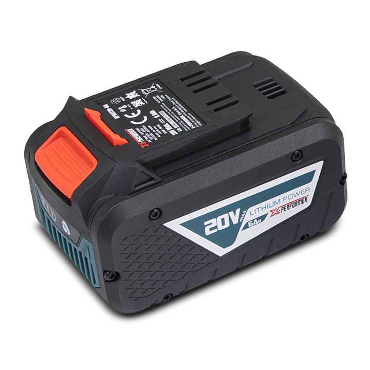 Batterie lithium 20V - 6Ah concept X-Performer