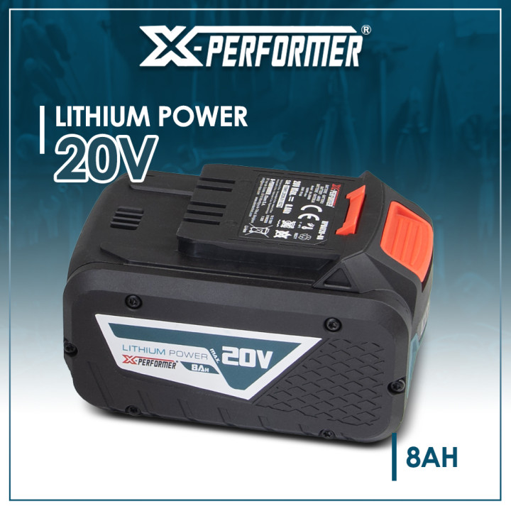 Batterie lithium 20V - 8Ah concept X-Performer