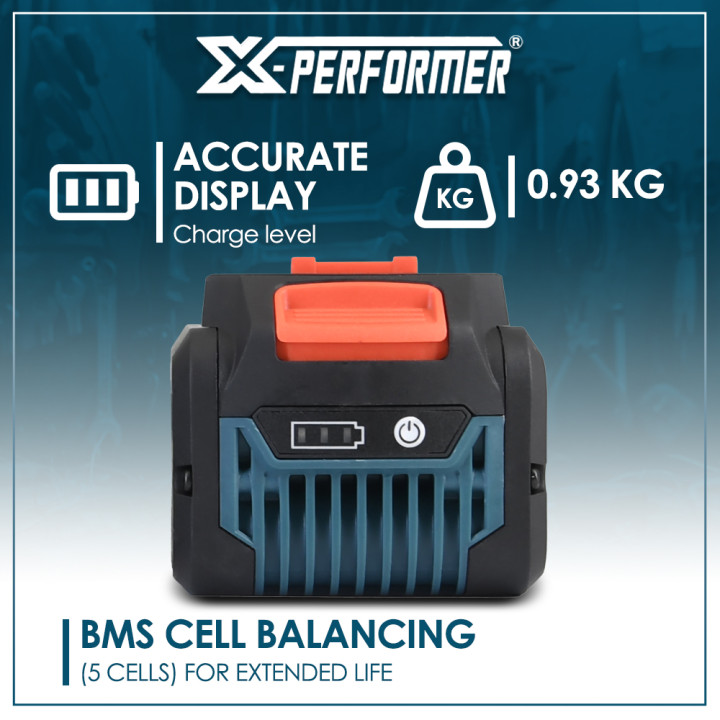 Batterie lithium 20V - 8Ah concept X-Performer