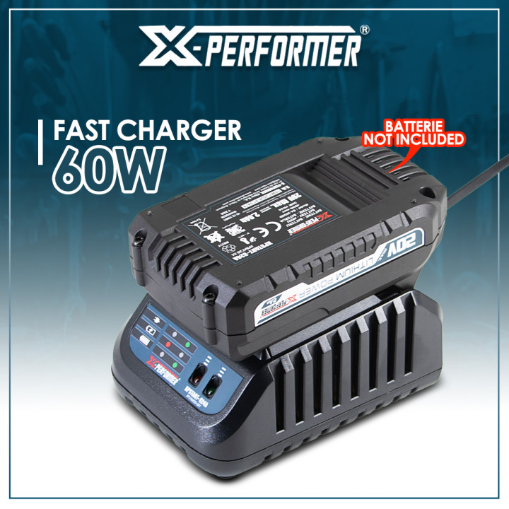 Chargeur rapide pour batterie concept X-Performer