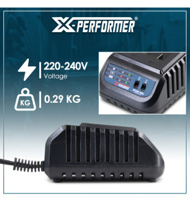 Chargeur rapide pour batterie concept X-Performer